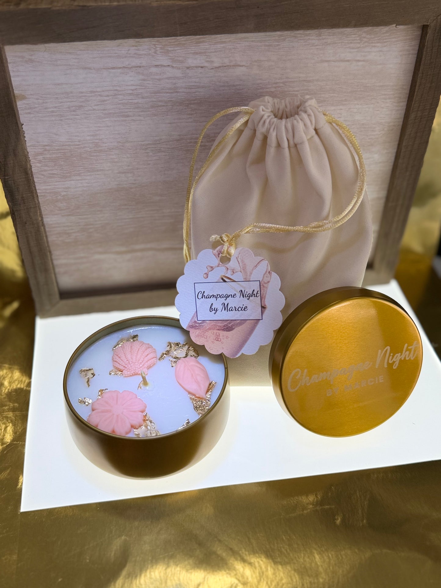 Champagne Night Luxury Scented Candle