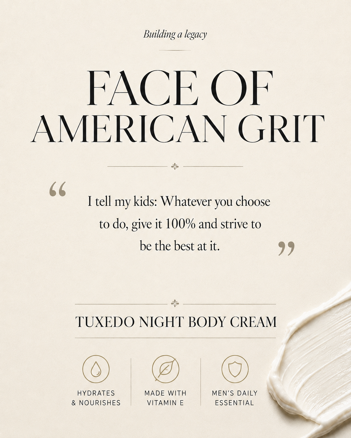 TUXEDO NIGHT BODY CREAM