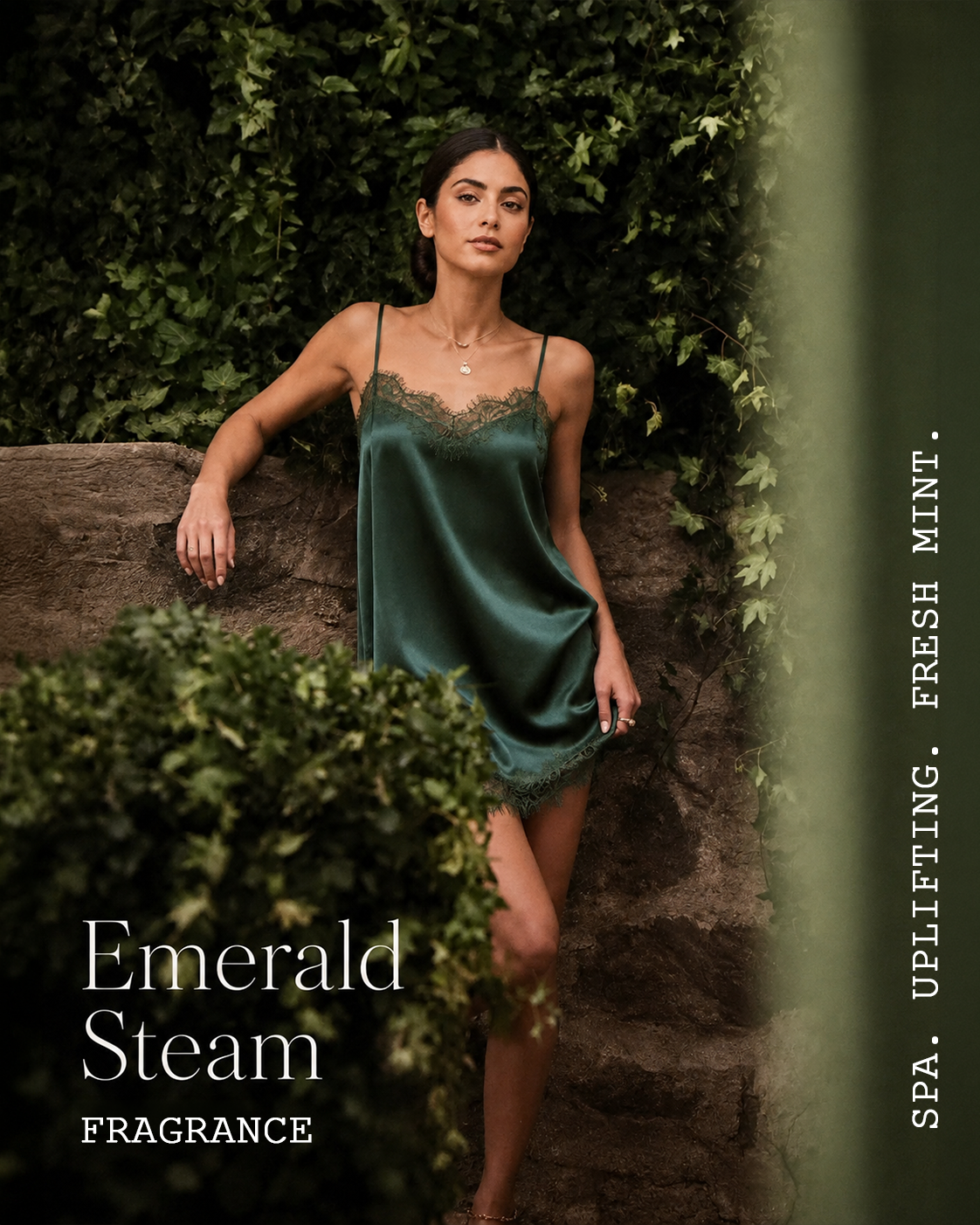 EMERALD STEAM LUXURY SCENTED CANDLE