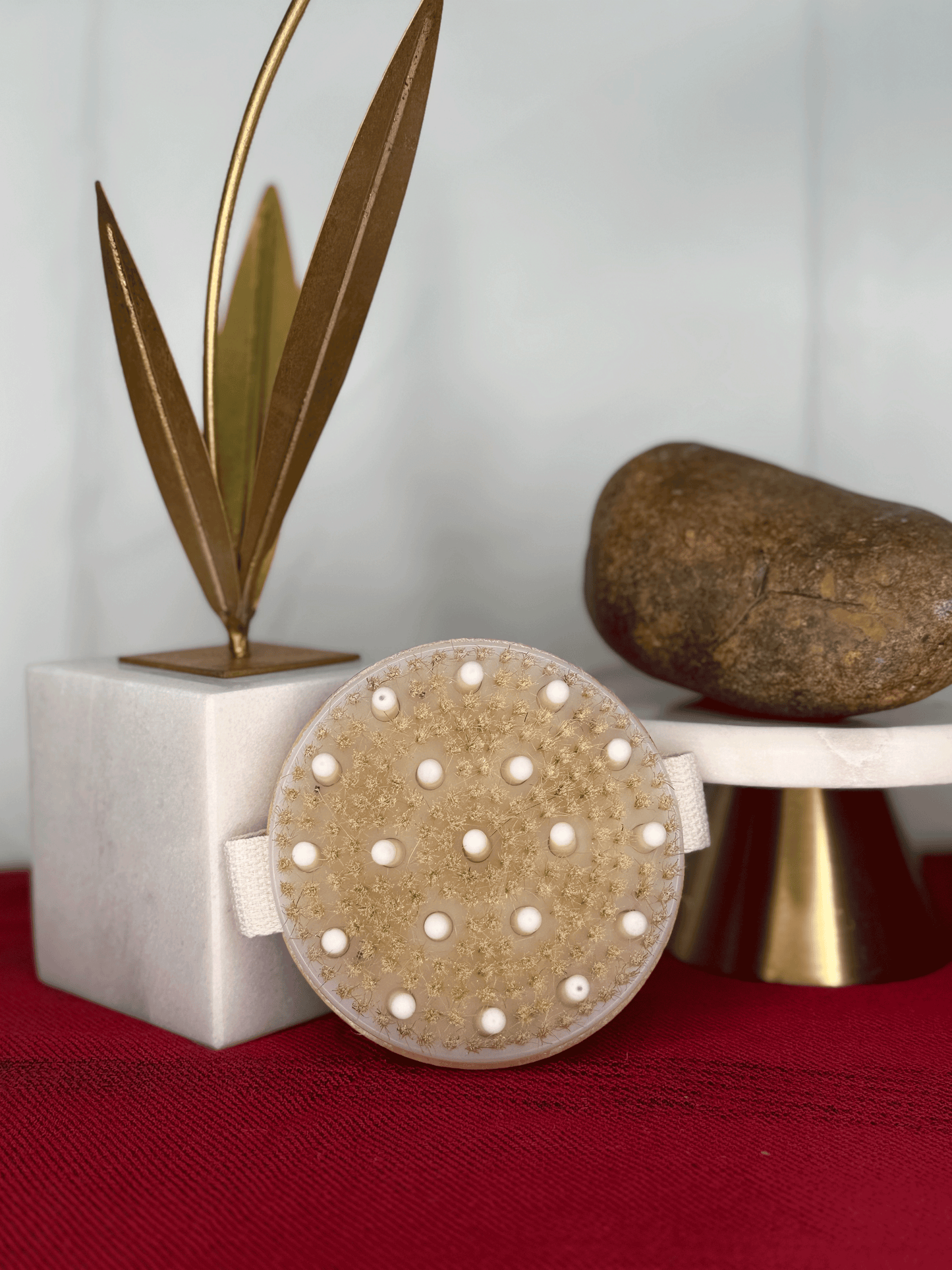 POSH BY MARCIE BAMBOO ROUND BODY BRUSH