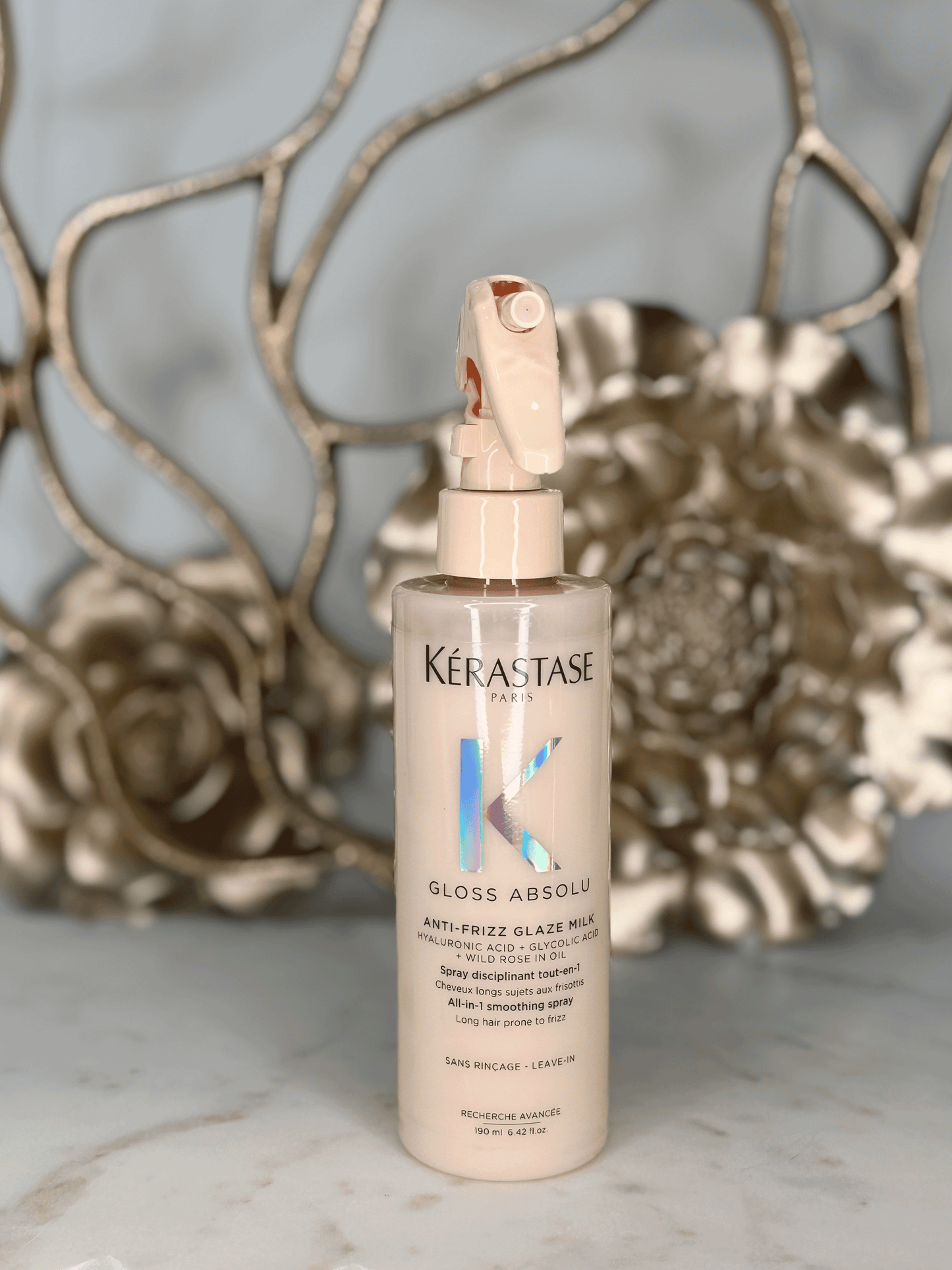 GLOSS ABSOLU GLAZE MILK ANTI-FRIZZ HEAT PROTECTING SPRAY