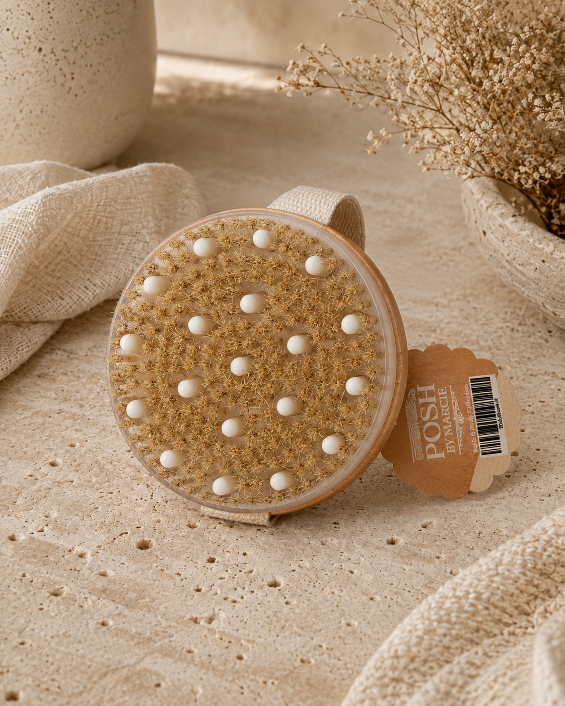BAMBOO ROUND BODY BRUSH