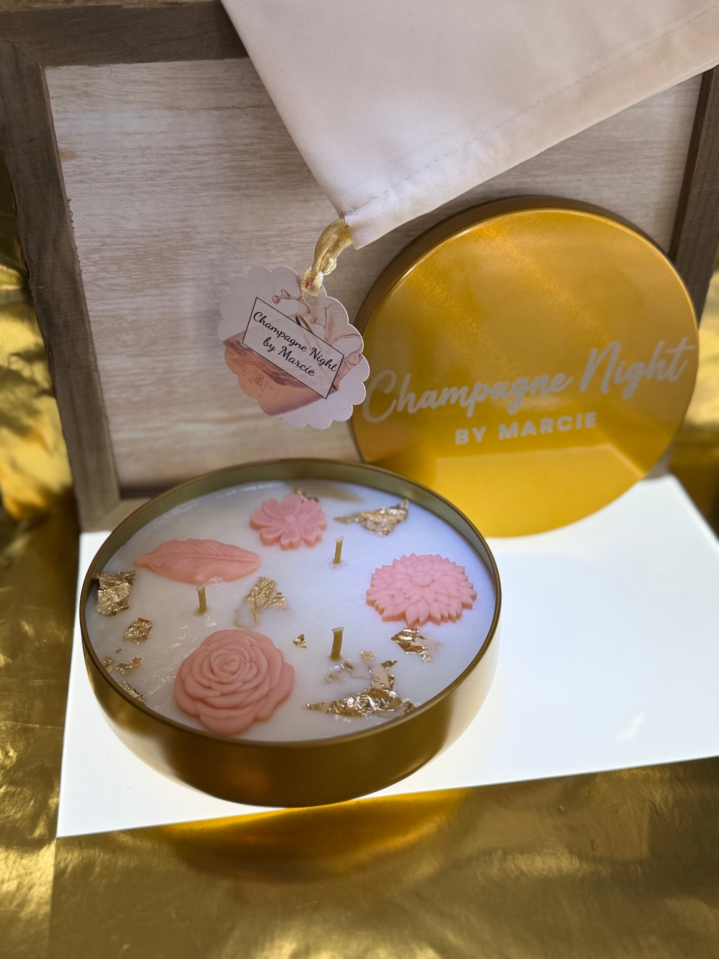 Champagne Night Luxury Scented Candle