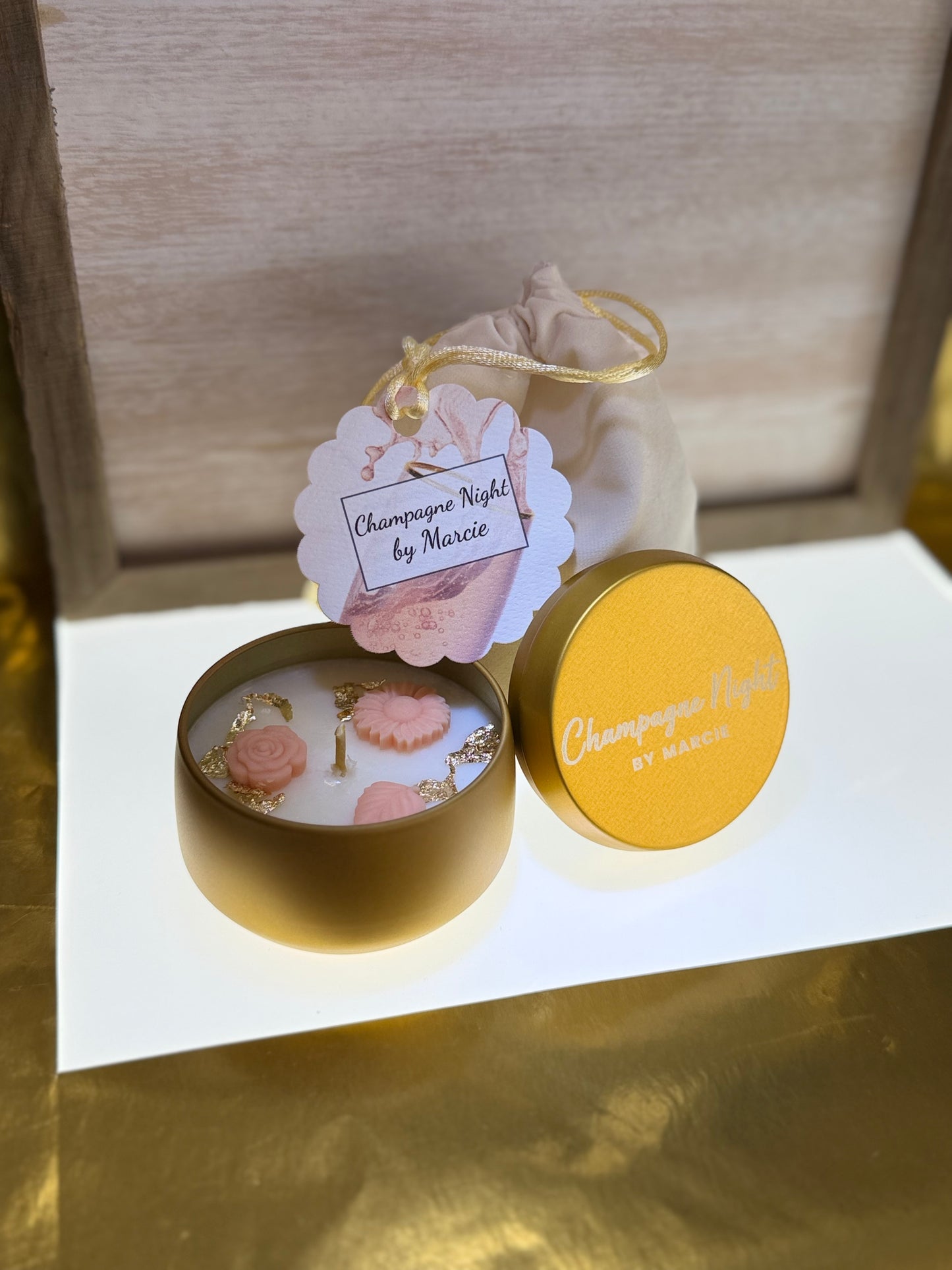 Champagne Night Luxury Scented Candle