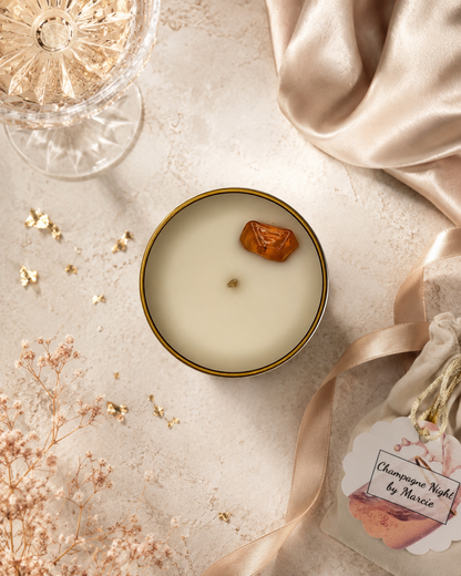 CHAMPAGNE NIGHT LUXURY SCENTED CANDLE
