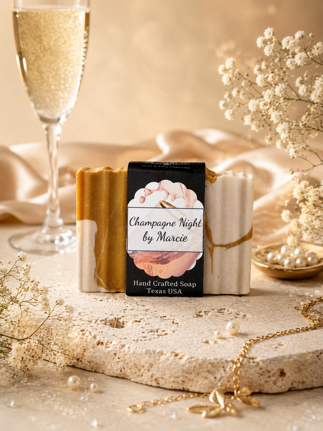 CHAMPAGNE NIGHT HANDCRAFTED SOAP BAR