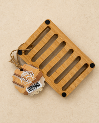 WOODEN SOAP TRAY