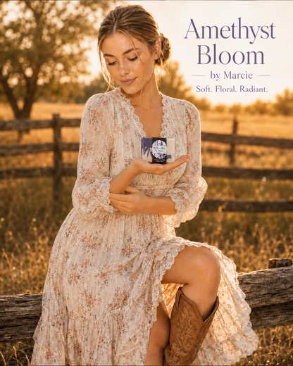 AMETHYST BLOOM HANDCRAFTED SOAP BAR
